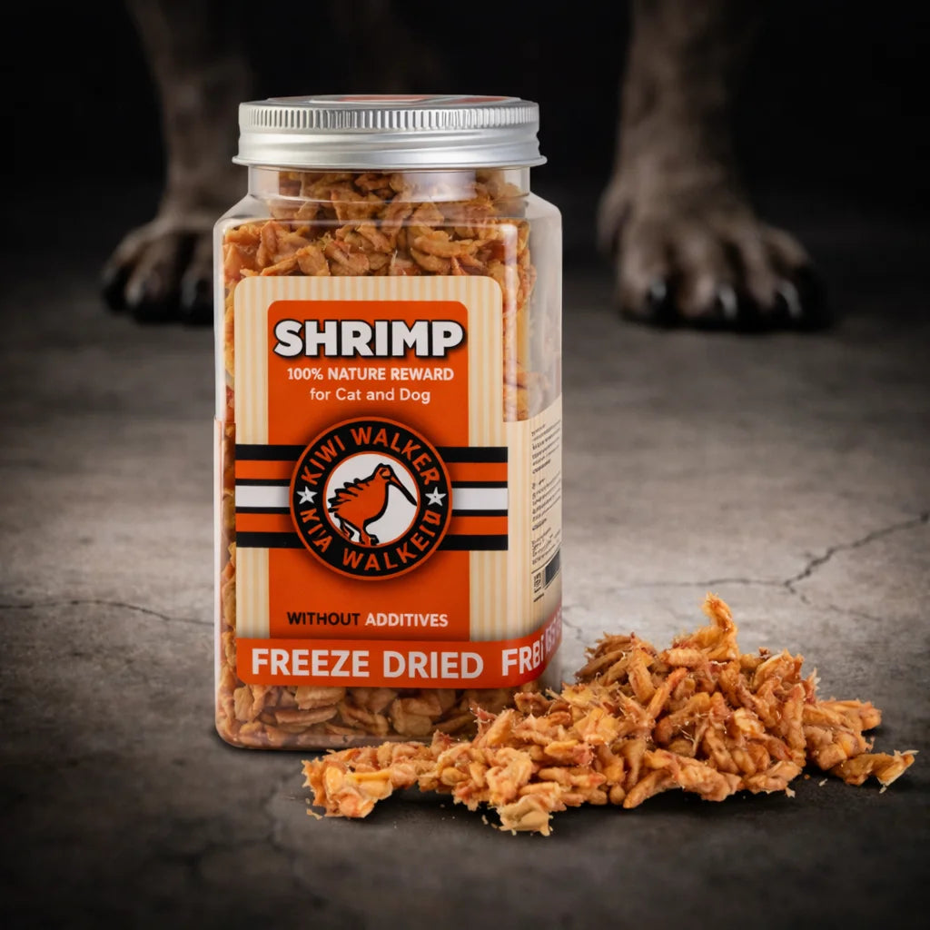 Kiwi Walker crevettes lyophilisé