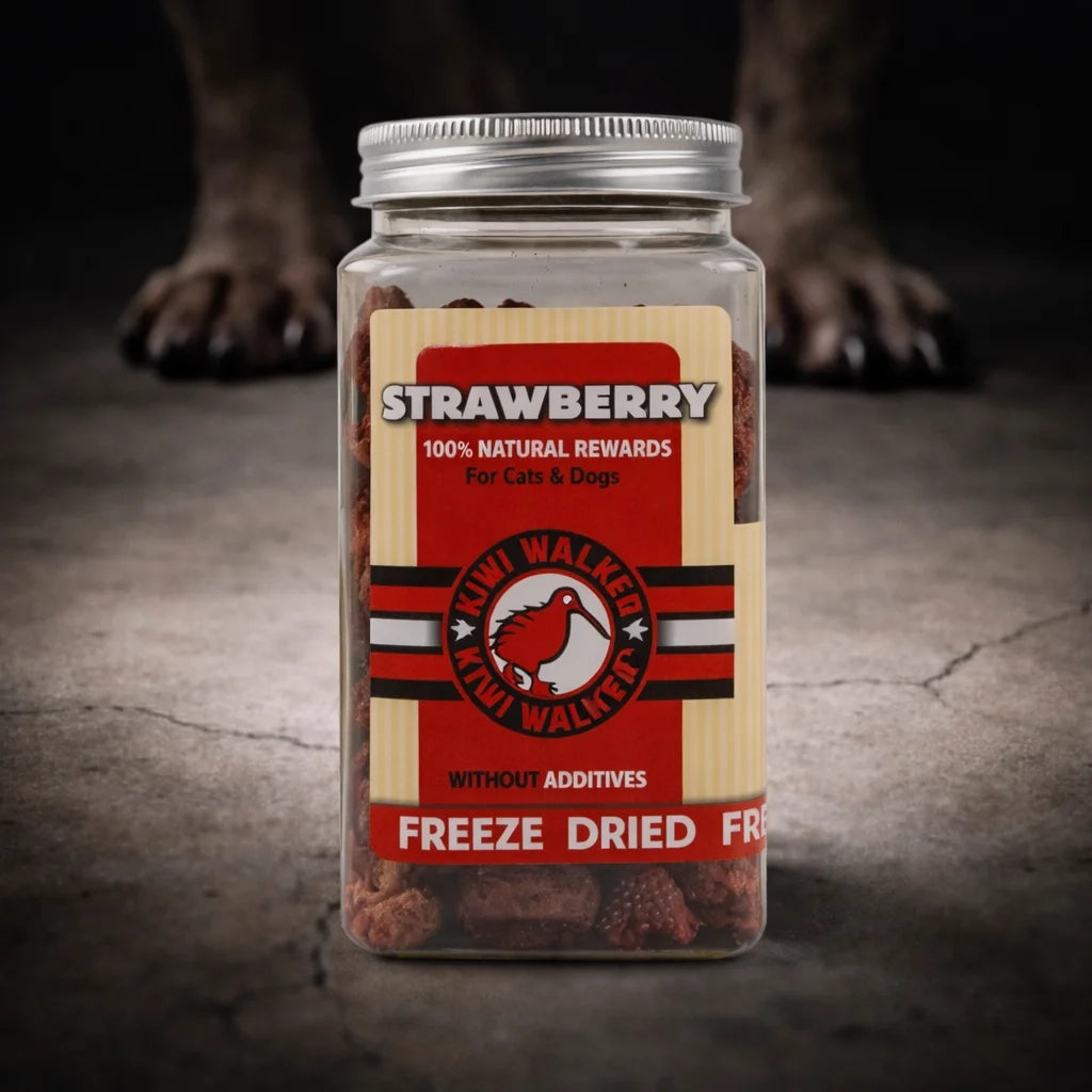 Kiwi Walker fraise lyophilisé