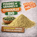 POUDRE DE GRAINES DE CITROUILLE BIO  pour chien
