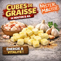 CUBES DE GRAISSE DE MOUTON & AIL | LE BOUCLIER DE L'ARSENAL